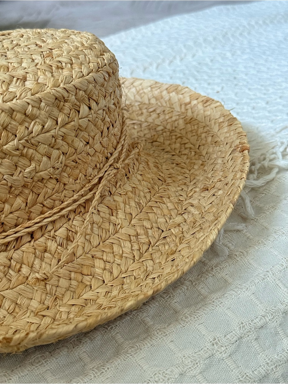 Vintage Italian straw hat
